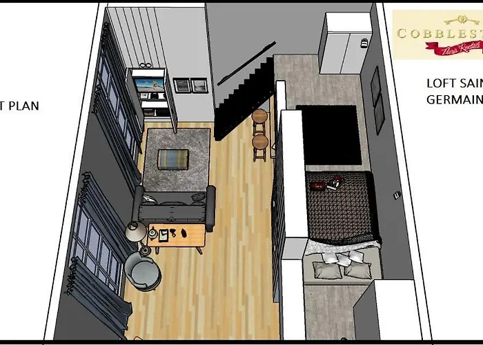 Loft St. Germain 公寓